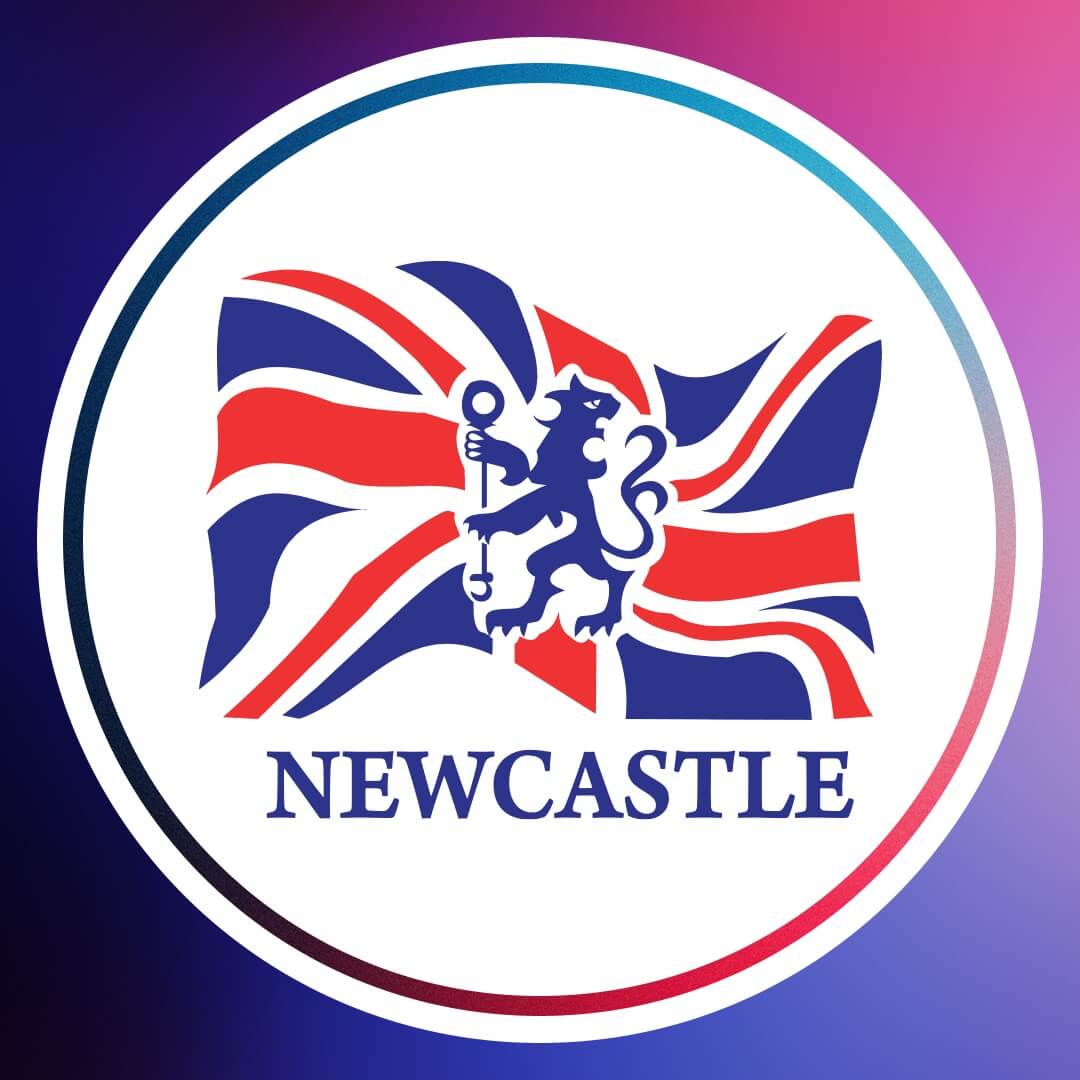 Logo da Newcastle Idiomas